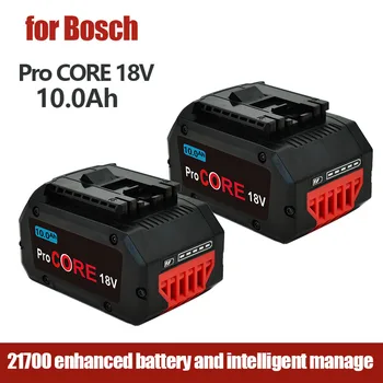 100% de alta qualidade 18V 10.0 Ah Iões de Lítio Bateria de Substituição GBA18V80 para Bosch 18 Volts MAX Cordless Ferramenta de Poder Brocas