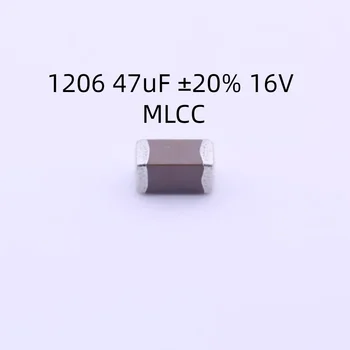 2000PCS/MONTE C3216X5R1C476MTJ00N Capacitor 1206 47uF ±20% 16V MLCC