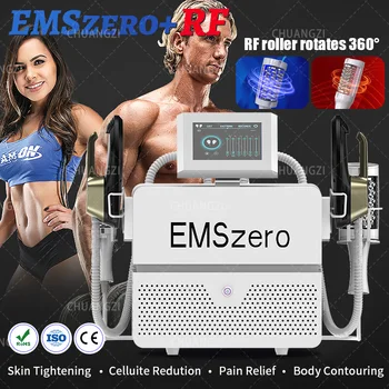 2023 Novo EMSZERO 2 em 1 Rolo de Massagem, Perde o Peso Terapia 40K de Compressão Micro vibração Vácuo 5D Máquina do emagrecimento do Corpo