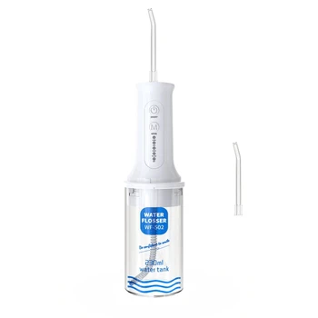 20CC Dental de Água Flossers para Limpeza dos Dentes com o Jet Dicas Profissional Irrigador Oral para os Dentes Limpos, Tranquilos Design
