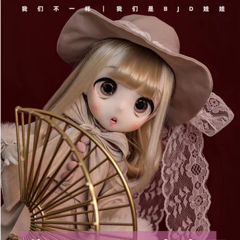 38.8 cm 1/4 Nanako Bjd 4 Pontos Kawaii Girl Doll Conjunto Completo para Colecionadores Toy Modelo Flexível e Articulações Móveis