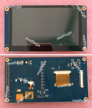4.3 polegadas 16,7 M 40PIN TFT LCD I2C Tela de Toque Capacitivo com placa de Adaptador GT9147 IC 24Bit TTL-RGB Interface 480(RGB)*272