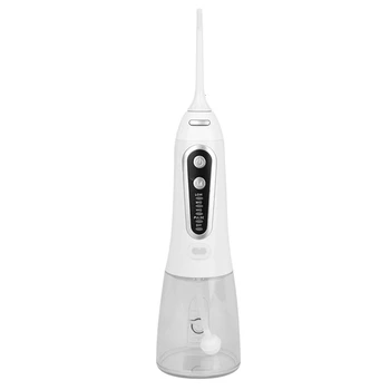 5 Modos de Irrigador Oral USB Tipo-C Recarregável Portátil DentaJet 300Ml de Irrigantes Dental os Dentes mais Brancos