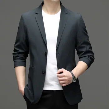 6305-2023 Homens de terno terno primavera novo profissional de negócios dos homens jaqueta de terno casual versão coreana do terno