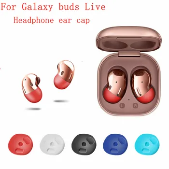 Almofadas de Silicone Para Samsung Galaxy Botões ao Vivo Ouvido, Case Estanque de Som do Fone de ouvido Não-deslizamento de Orelha Dicas Para Galaxy Botões ao Vivo