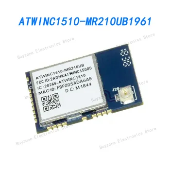ATWINC1510-MR210UB1961 wi-Fi 802.11 b/g/n Módulo Transceptor de 2,4 GHz Integrado, Chip + U. FL Montagem de Superfície