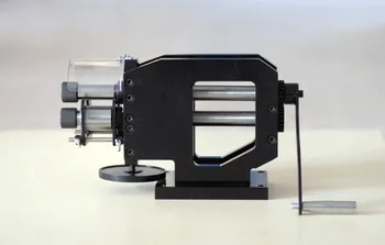 Cinto de Couro Máquina de Impressão Manual da máquina de entalhe Máquina de ATT