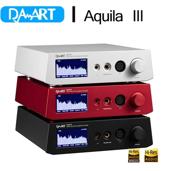 DAART Yulong Aquila III Descodificação de Áudio Digital, AK4499EX DAC Amplificador DSD1024 PCM1536kHz pré-amplificador Amplificador de fones de ouvido Tudo-em-um