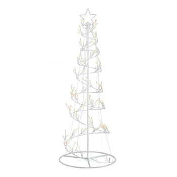 Decoração De Natal Pequena Árvore De Natal Da Lâmpada Branco Decoração De Casa Criativo Dobrável