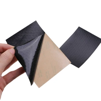 DIY Lado do Mouse Adesivos Resistentes ao Suor Almofadas 1pack Preto Mouse Pele