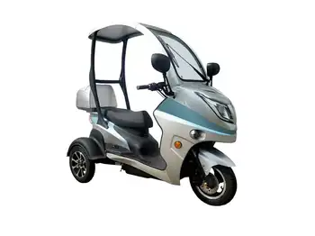 Electro triciclo de New1500D Singal Assento de Potência de 800w Adultos Elétrica Triciclos para Adultos Idosos Veículo Elétrico de Aço 32