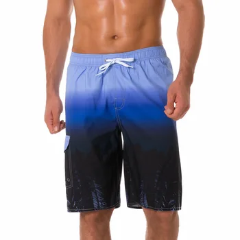 Homens de Calças da Praia, de secagem Rápida e Solta Gradiente Shorts