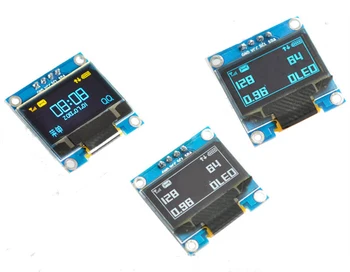 IPS 0.96 polegadas 4PIN Amarelo Azul/Branco/Azul PM Tela OLED Módulo SSD1306 Unidade IC128*64 IIC Interface de 3,3 V