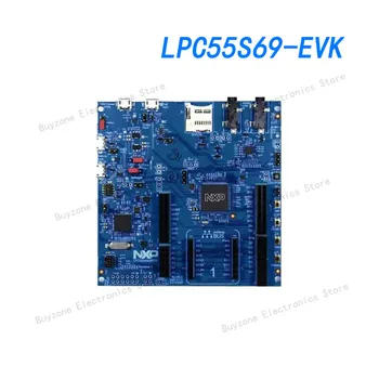 LPC55S69-EVK LPC55S6x LPCXpresso™ LPC5500 ARM® Cortex®-M33 MCU de 32 Bits Incorporados Placa de Avaliação