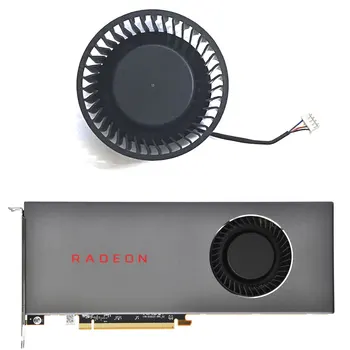 Novo AMD GPU Fã de 75MM 4PIN DC 12V 0,40 A BFB1012SHA01 para AMD Radeon RX 5700 5700XT Referência de Gráficos de Cartão de Refrigeração