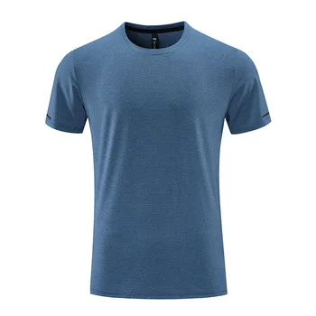 Os homens Verão Casual, Confortável Apertadas T-Shirt: Ginásio de Esportes do Sportswear, de Secagem Rápida e Respirável Camisa de S-4XL