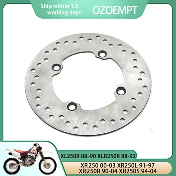 OZOEMPT Moto freio Traseiro disco/placa de Aplicar a XL250R 88-90 XLR250R 88-92 XR250 00-03 XR250L 91-97 XR250R 90-04 XR250S 94-04