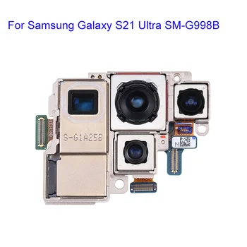 Para Samsung Galaxy S21 Plus Ultra SM-G991B G996B G998B de Volta Principais Câmera Traseira do Módulo Flex Cabo de Peças de Reposição