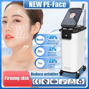 PE-Face EMS-Rosto Anti-Rugas Fortes Impulsos Magnéticos, Eletromagnéticos Muscular Esculpir o Rosto, Levante a Pele que Aperta a Máquina da Beleza