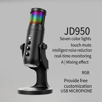 Ultimate USB Microfone Condensador para cristalina ao Vivo Streaming de, KTV de Gravação, e PS4 Jogos - o Seu Companheiro Perfeito para