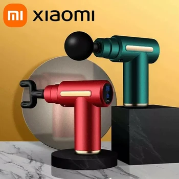 Xiaomi Portátil Massagem Arma Profunda Do Tecido Muscular Massager Elétrico Arma Alívio Da Dor Para O Corpo Do Pescoço Para Trás Relaxamento De Fitness Emagrecimento