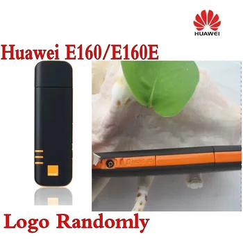 100% Original, Desbloq HSDPA 3.6 Mbps HUAWEI E160 3G Modem USB 3G de Dados Crd