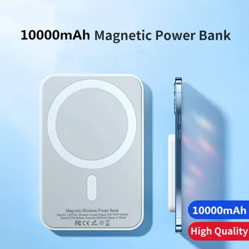 10000mAh Powerbank Magnético sem Fio de Alimentação de Banco Original Portátil Externa Auxiliar de Bateria Para iphone 13 12 14 Pro Pro Mini Max.