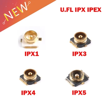 10PCS IPX1/IPX3/IPX4/IPX5 Antena da Base de dados de IPEX/U. FL SMT Coaxial do RF wi-Fi Conector de Antena da Placa de Terminais de Geração 4