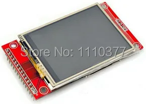 2.4 polegadas TFT Tela de LCD colorida de Módulo com Painel de Toque ILI9341 Unidade IC 240(RGB)*320