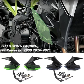 2021 2020 a NOVA Moto Peças Para Kawasaki Z900 Z 900 Lado Downforce Nu Spoilers Winglet de Asa Fixa Gabinete