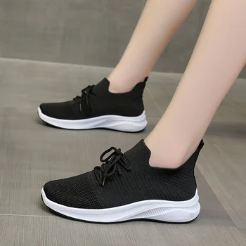 2023 Novos Sapatos de Desporto Leve e Respirável Casuais Sapatos de Tênis de Mulheres Sapatos de Desporto ao ar livre Conforto Zapatos