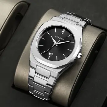 2023 Relógios Para Homens Da Marca De Luxo Homens De Quartzo Relógios De Pulso Relógio Calendário De Negócios Do Relógio De Presentes Para Homens