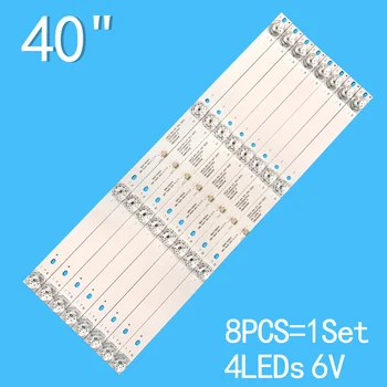 410 Retroiluminação LED Strip para 6V MS-L2006 V1 Lâmpadas LG TV 50