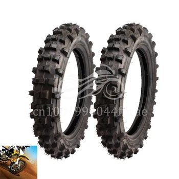 70/100-17 pneu dianteiro 90/100-14 pneu traseiro da bicicleta da sujeira usar Acessórios da Motocicleta