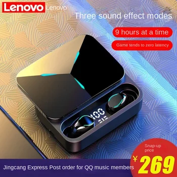 A Lenovo TG01 Verdadeiro sem Fio Bluetooth Fone de ouvido Ultra-longa Espera No ouvido Jogo de Baixa latência de Esportes Fone de ouvido para Android/iOS, o Gelo Azul