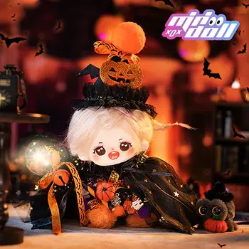 A noite de Halloween Malandro algodão boneca 20cm roupas de boneca boneca 15cm roupas terno