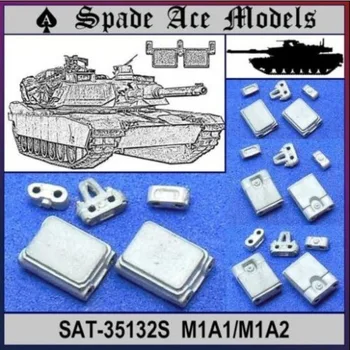 Ace pá Modelos SENTOU-35132S 1/35 NÓS M1 Abrams Metal Faixas