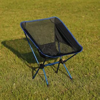 Aoliviya Sh Novo Portátil Cadeiras Dobráveis Acampamento Portátil Dobrável De Alumínio Liga De Cadeira De Lua Exterior Com Cadeira De Praia Chai