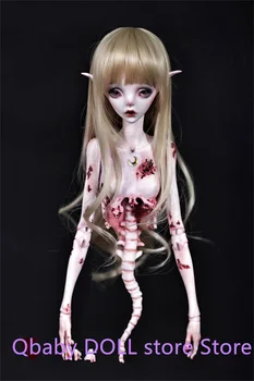 BJD Boneca 1/4 Esqueleto Feminino boneca Menina Jointed Doll Arte Brinquedos para a Menina resina Dol