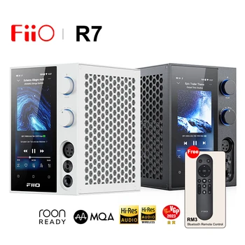 FiiO R7 Android 10 da área de Trabalho Digital de Streaming de Música Leitor de DAC AMPLIFICADOR Amplificador de fones de ouvido ES9068AS chip Snapdragon 660 Bluetooth 5.0