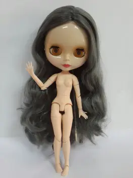 Frete grátis Nude Byth bonecas com Conjunta corpo, olhos Grandes boneca para DIY alterar JBAD-23