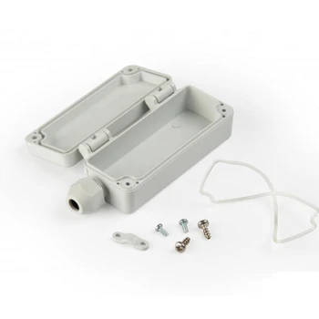 Invólucro de plástico Caixa Para NodeMCU ESP8266 ESP32 Ip67 Projeto Eletrônico P9 Glândula de Cabo de Caso Iot Casa Inteligente