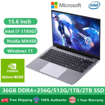 Jogos Laptops Placa Gráfica Geforce MX450 Windows 11 Notebooks De 15.6