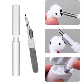 Kit de limpeza para Airpods Pro 1 2 3 Fones de ouvido Caneta de Limpeza da Escova de Fones de ouvido Bluetooth Caso Fone de ouvido Teclado de Telefone de Ferramentas de Limpeza