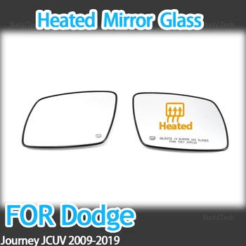 Laterais Espelho Retrovisor de Aquecimento de Vidro Aquecido, Espelho de Lente de Ajuste Para o Dodge Journey JCUV 2009-2019 Acessórios