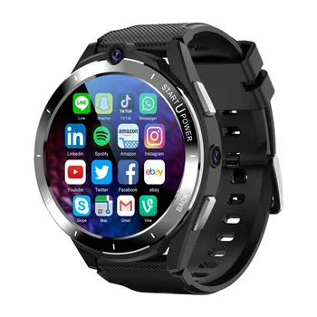 Luxo 4G Smart Watch Homens Mulheres 1.6
