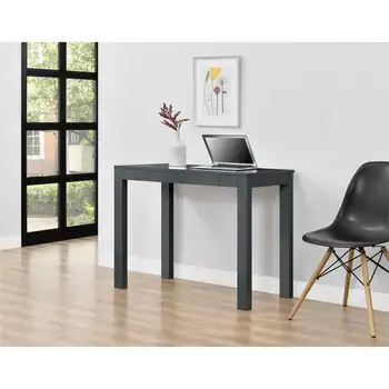 Mesa de computador com Gaveta, Cinzento Sob gaveta da mesa Kawaii secretária de Mesa branca, mesa de Escritório com estante mesa de trabalho com gaveta Secretária l s