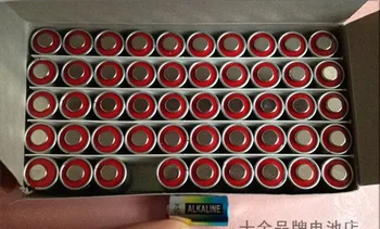 Navio livre 50pcs/monte 4LR44 6V bateria alcalina de Casca da rolha de bateria 4A76 laser cosmético bateria da caneta