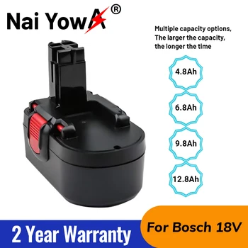 nova original Bosch 18V 12.8 Ah BAT025 Bateria Recarregável do Ni-CD de Ferramentas de Poder de Bateria Para Broca OGE 18 VE-2, PSR 18VE, BAT026