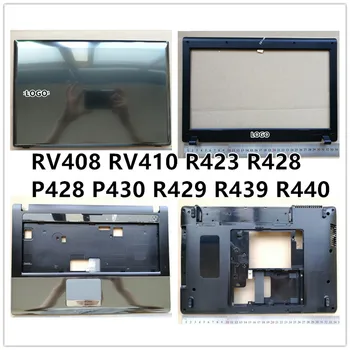 NOVO Laptop Para Samsung RV408 RV410 R423 R428 P428 P430 R429 R439 R440 Tampa Traseira do LCD Topo de Caso/Moldura Frontal/apoio para as Mãos/Base Inferior